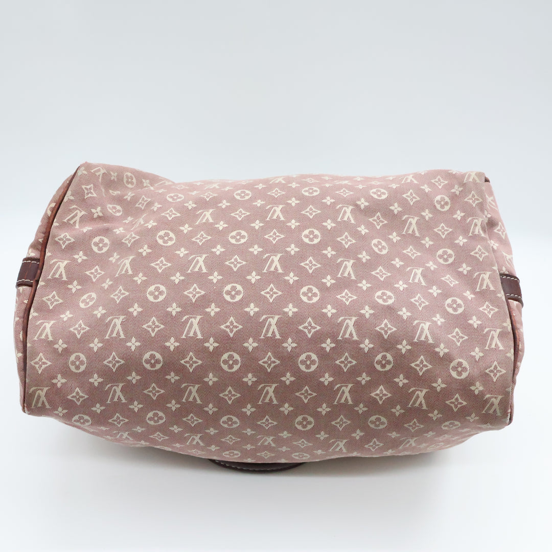 Louis Vuitton Lin Monogram Mini Idylle Romance Speedy 30 Handbag