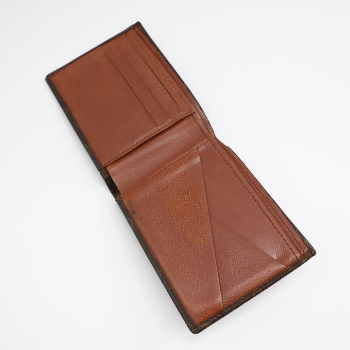 Louis Vuitton Bifold Brown Monogram Wallet Good/Very Good Condition