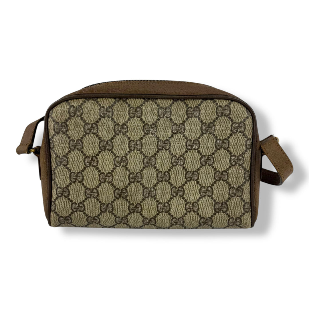 Gucci Vintage Beige Sherry Line Crossbody Handbag