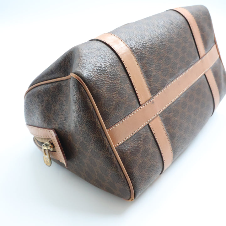 Celine Brown Boston Macadam Handbag