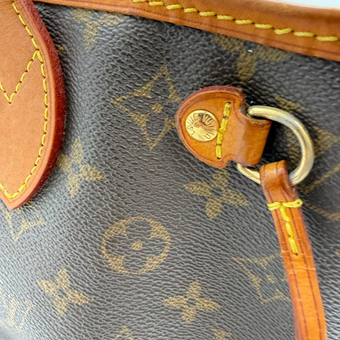 Louis Vuitton Brown Monogram Neverfull PM Handbag