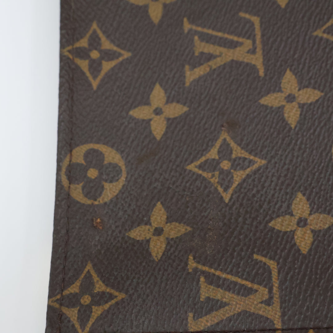 Louis Vuitton Brown Monogram Toiletry Pouch 19 Bag