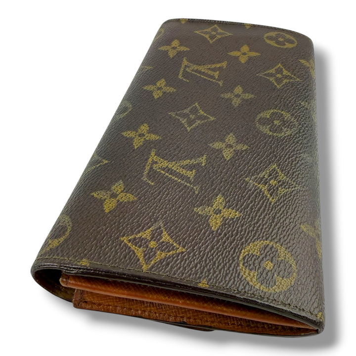 Louis Vuitton Sarah Brown Monogram Femme Wallet