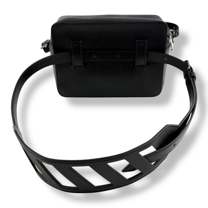 Off-White Black/White Clip Camera Crossbody Bag