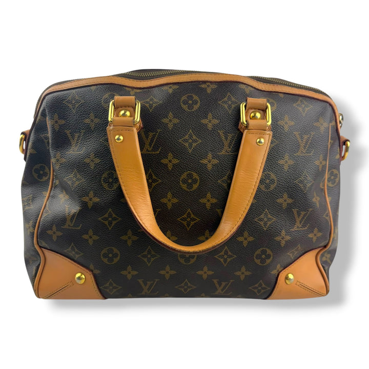 Louis Vuitton Brown Monogram Retiro PM Handbag