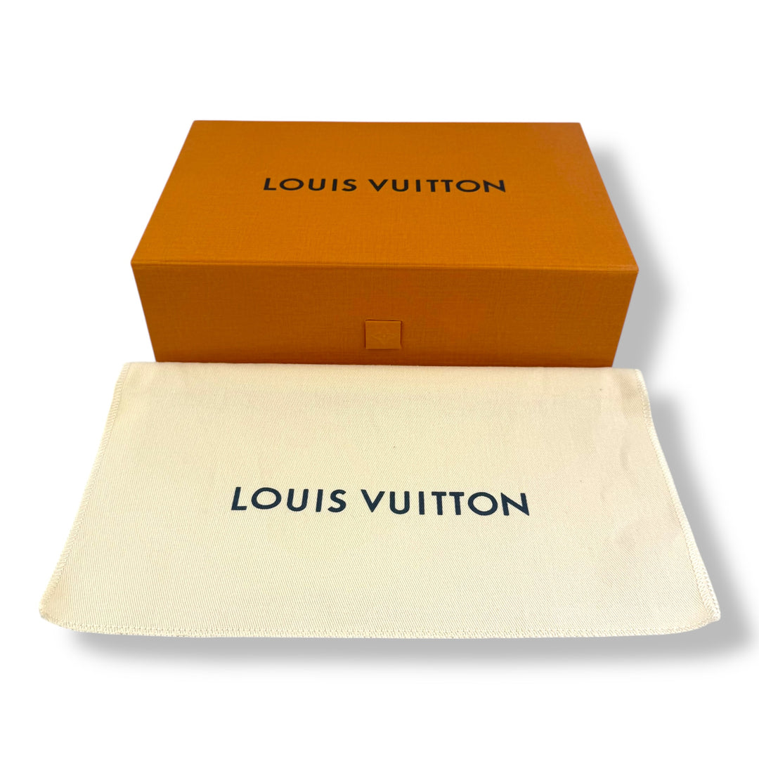 Louis Vuitton Pochette Accessories Brown Monogram Clutch Bag