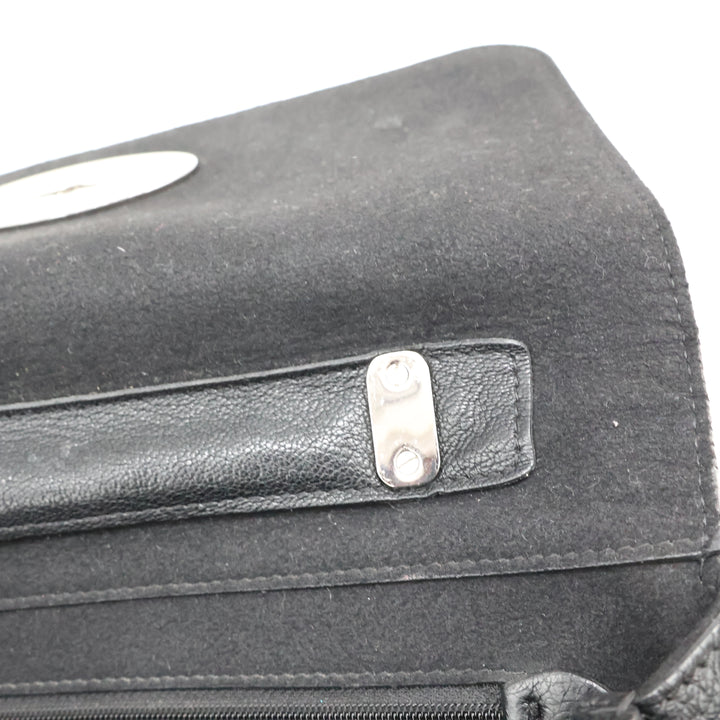 Mulberry Medium Lily Black Leather Handbag