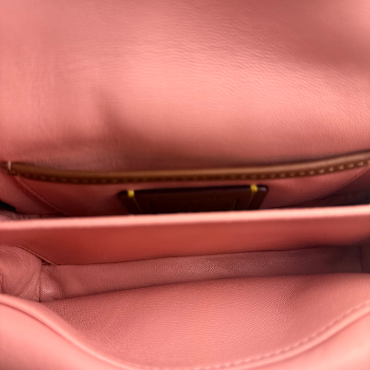 Coach Pillow Tabby 18 Pink Leather Handbag