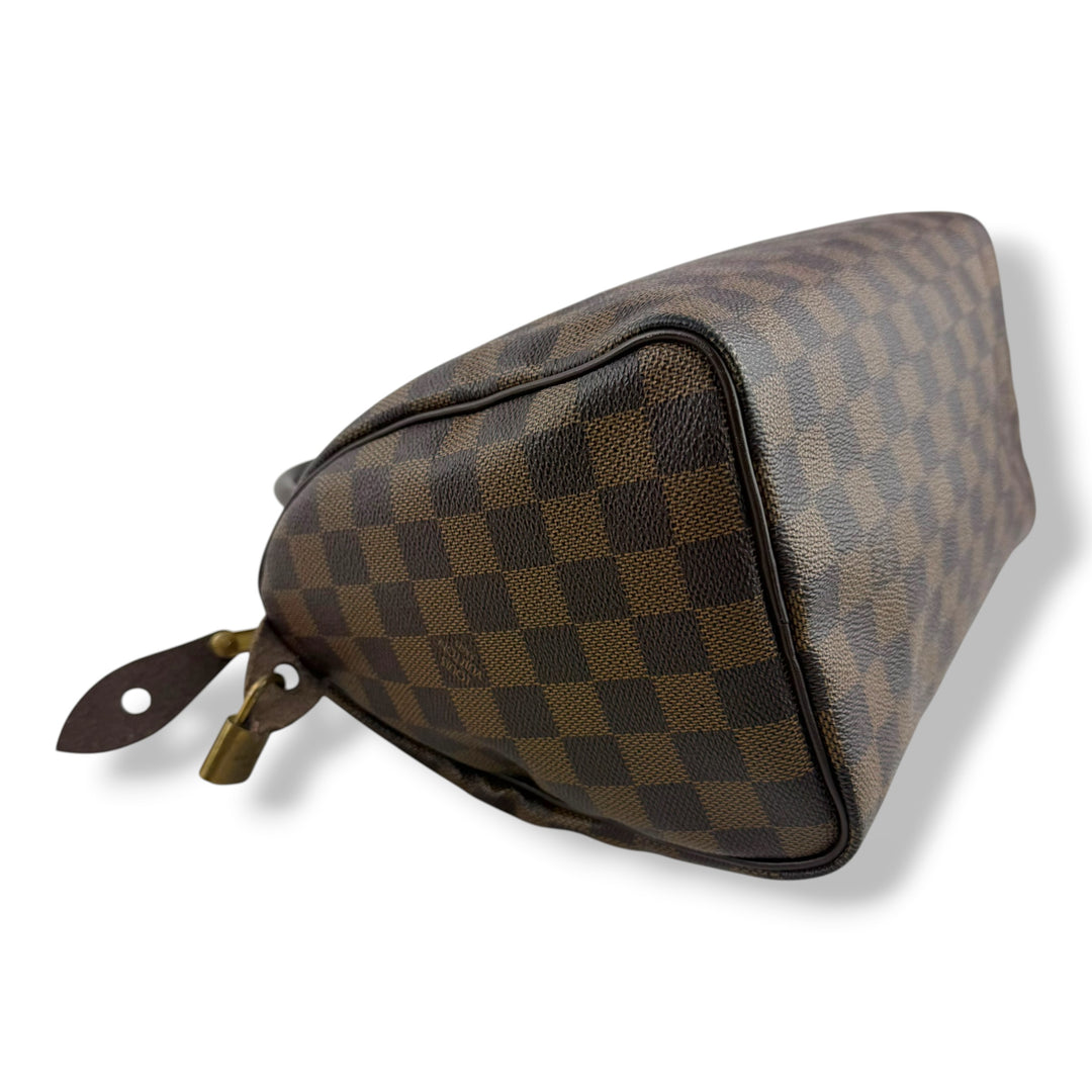 Louis Vuitton Vintage Brown Damier Speedy 25 Handbag