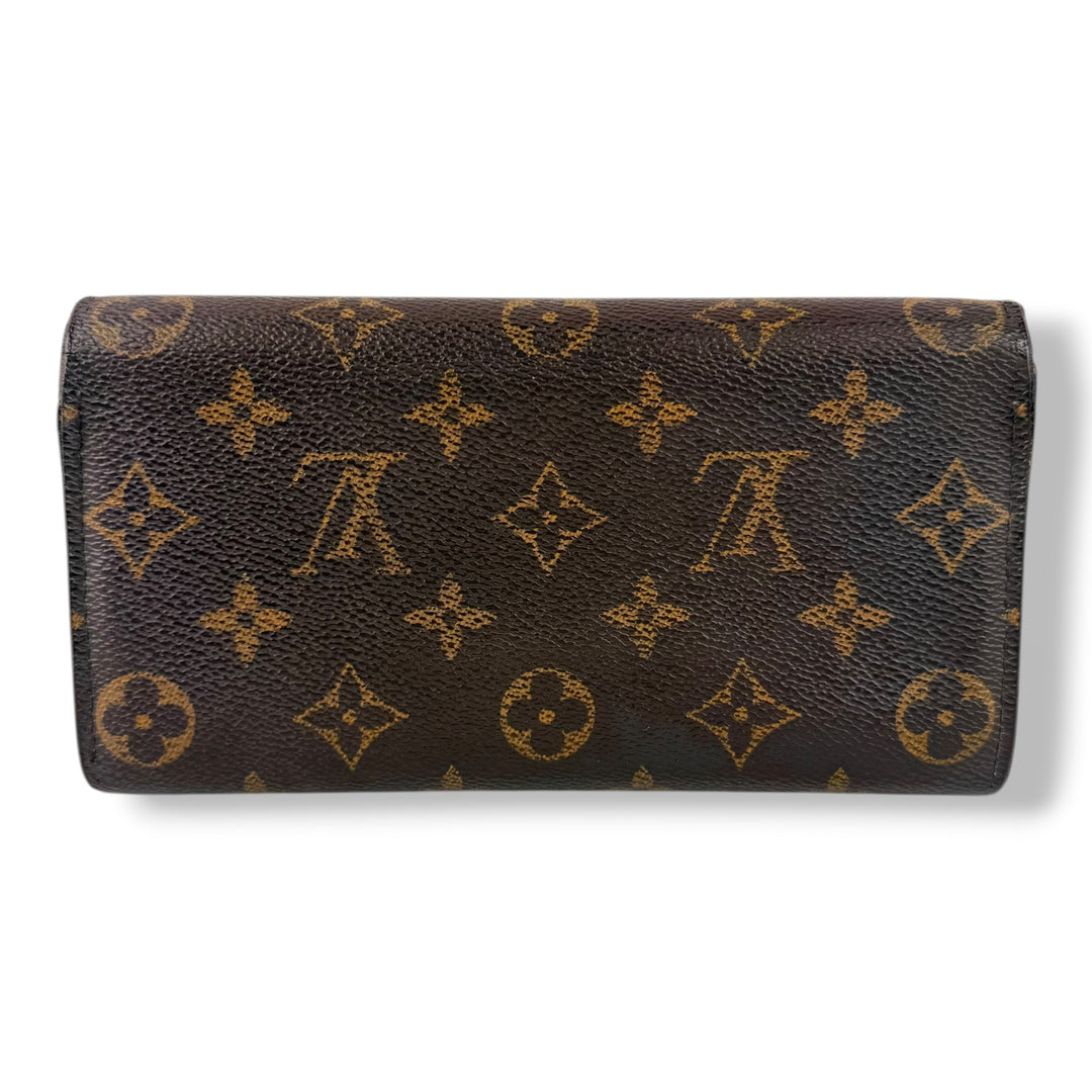 Louis Vuitton Sarah Brown Monogram Femme Wallet