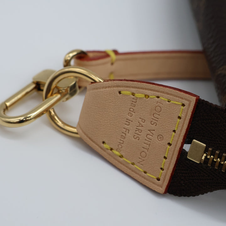 Louis Vuitton Pochette Accessories Brown Monogram Clutch Bag