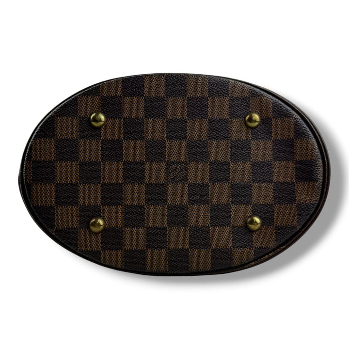 Louis Vuitton PM Bucket Tote Brown Damier Handbag