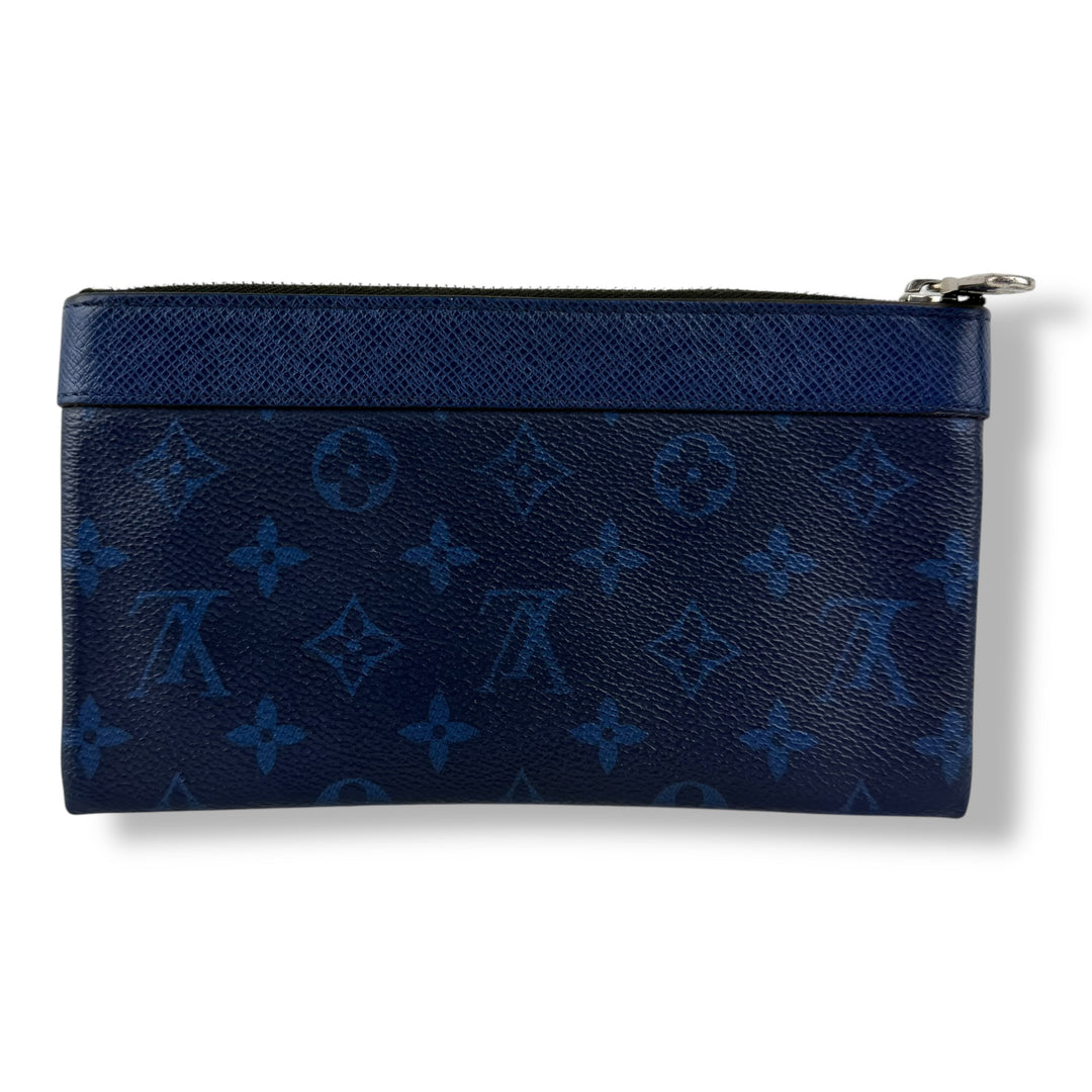 LOUIS VUITTON Pochette Discovery PM Blue Pouch
