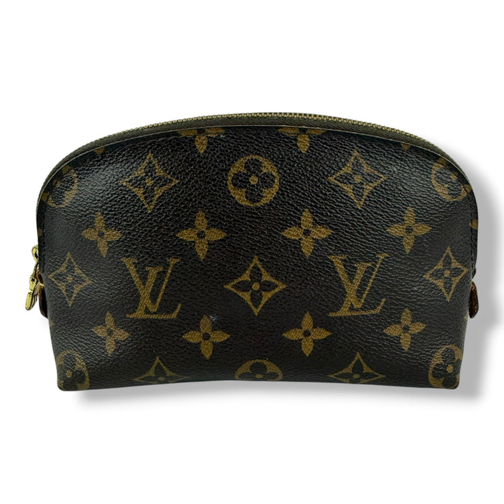 Louis Vuitton Brown Monogram Travel Cosmetic PM Pouch