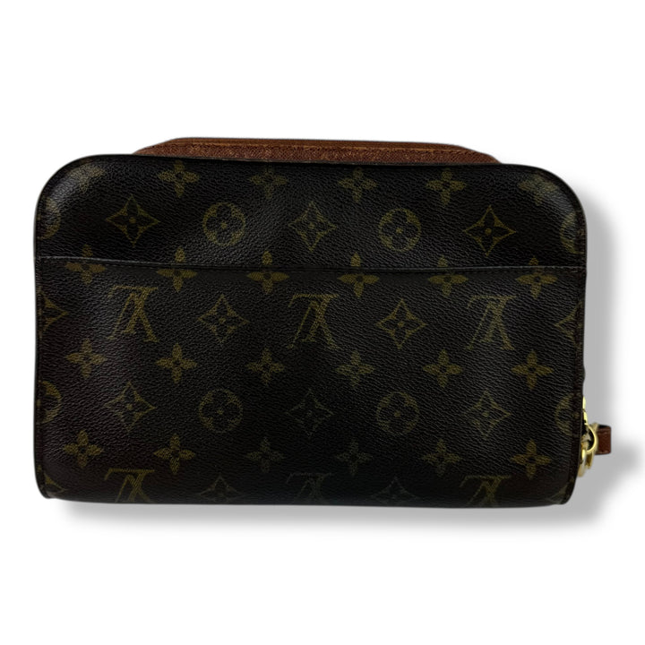Louis Vuitton Brown Monogram Orsay Clutch Bag