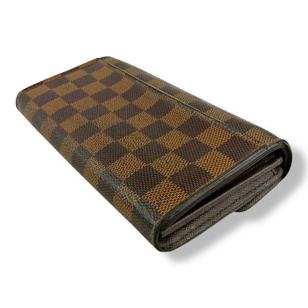 Louis Vuitton Sarah Brown Damier Femme Wallet