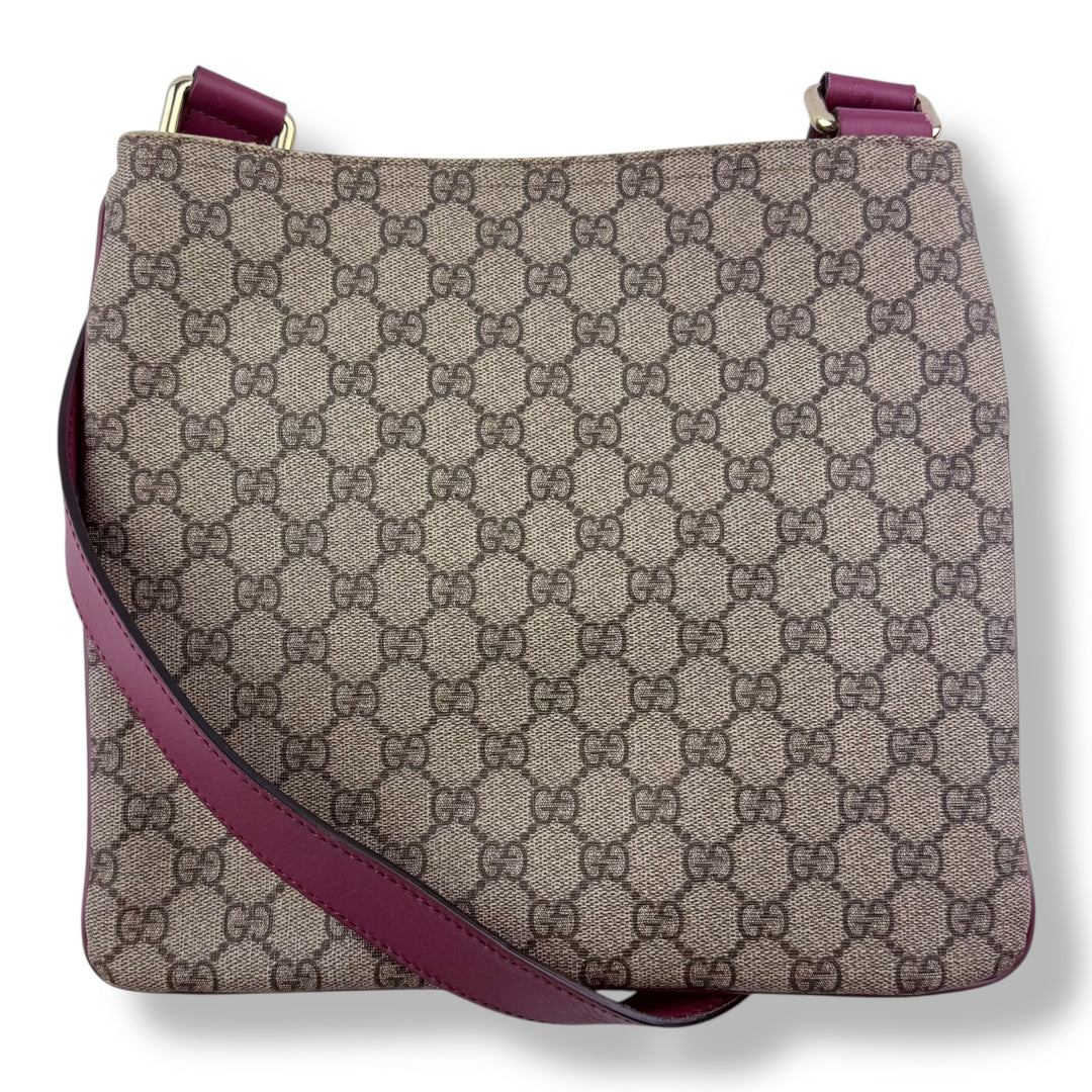 Gucci Messenger GG Supreme Beige/Pink Bag