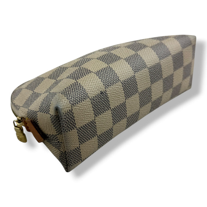 Louis Vuitton Damier Azur Travel Cosmetic PM Pouch