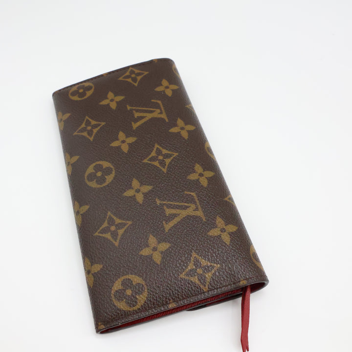Louis Vuitton Emilie Brown Monogram Femme Wallet