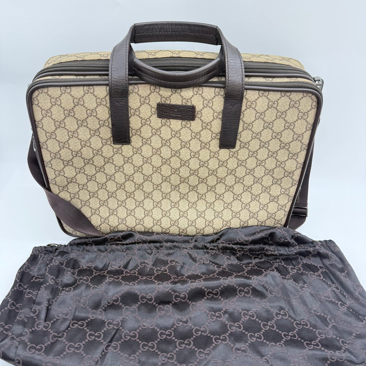 Gucci GG Supreme Canvas Business Bag Briefcase 2-Way