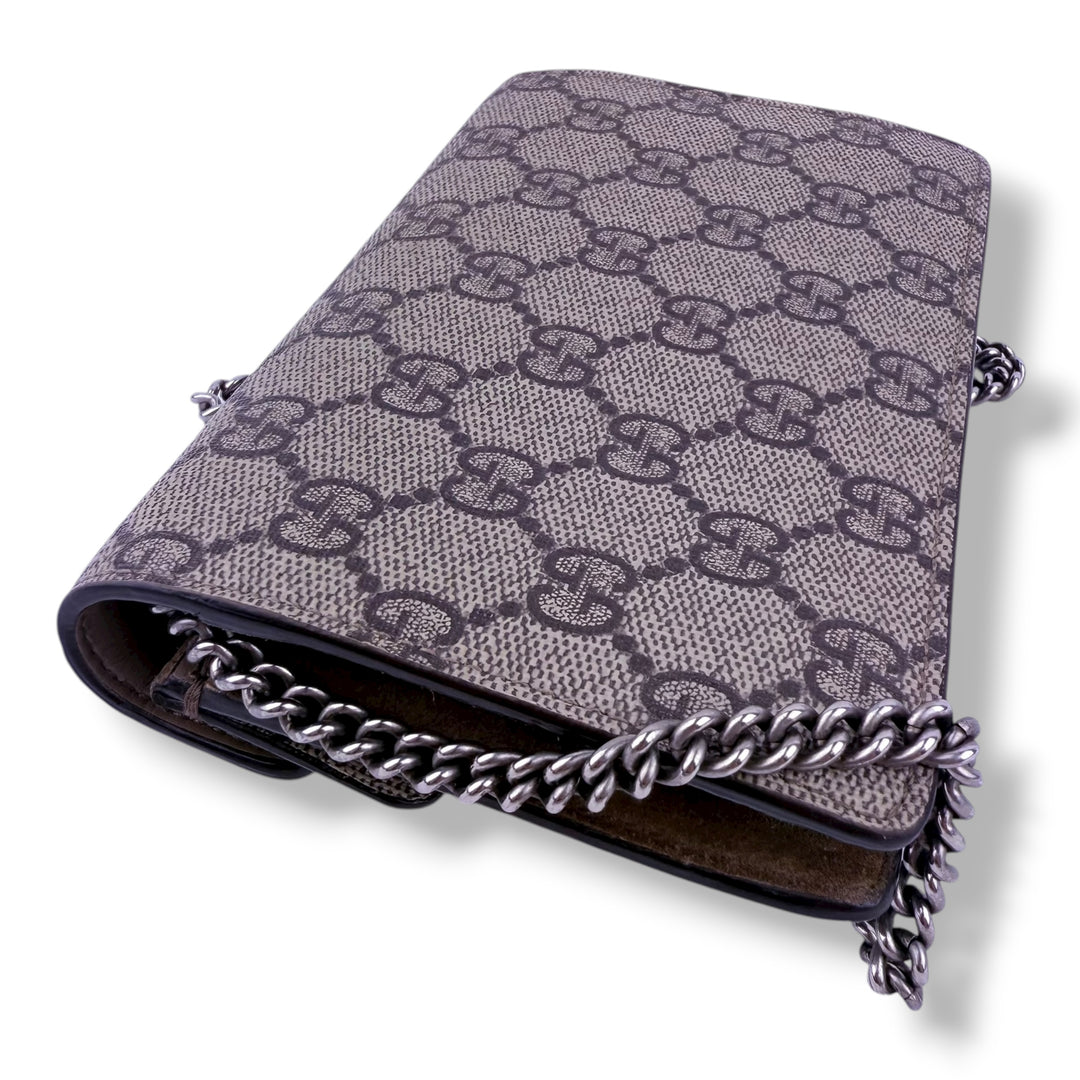 Gucci GG Dionysus Beige Super Mini Handbag