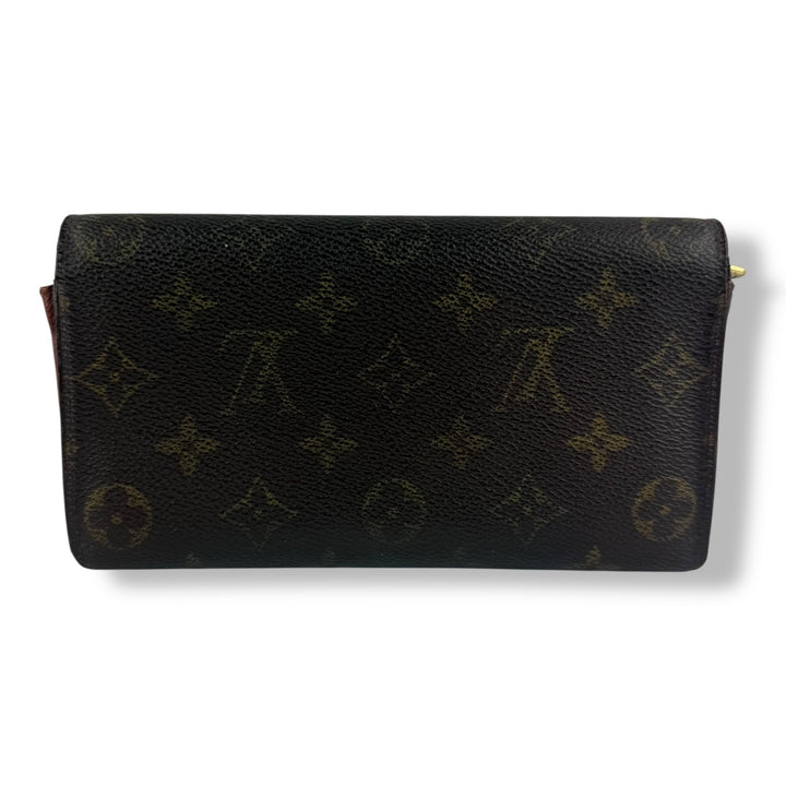 Louis Vuitton Sarah Brown Monogram Femme Wallet