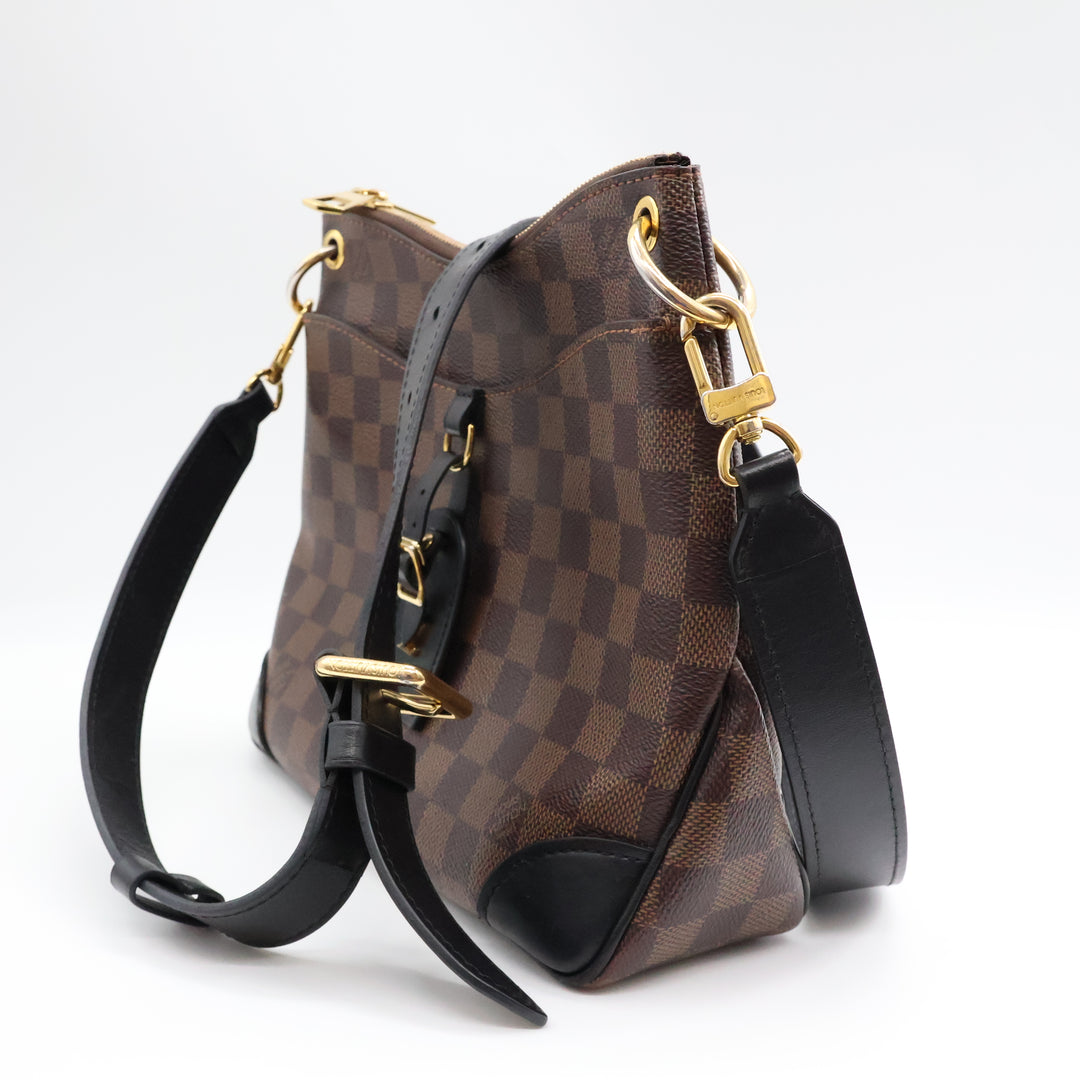 Louis Vuitton Damier Brown Odeon PM Crossbody Bag