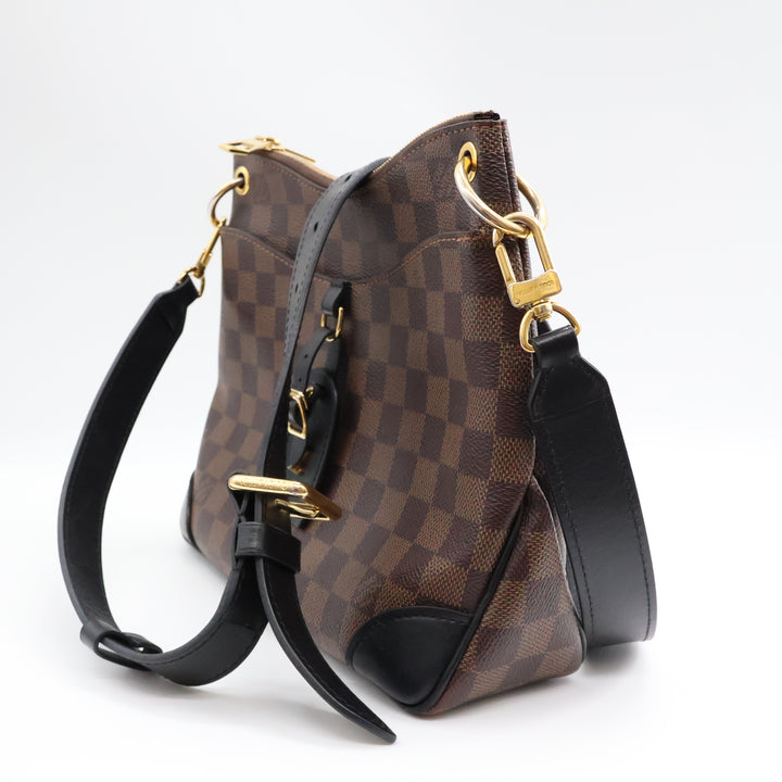 Louis Vuitton Damier Brown Odeon PM Crossbody Bag