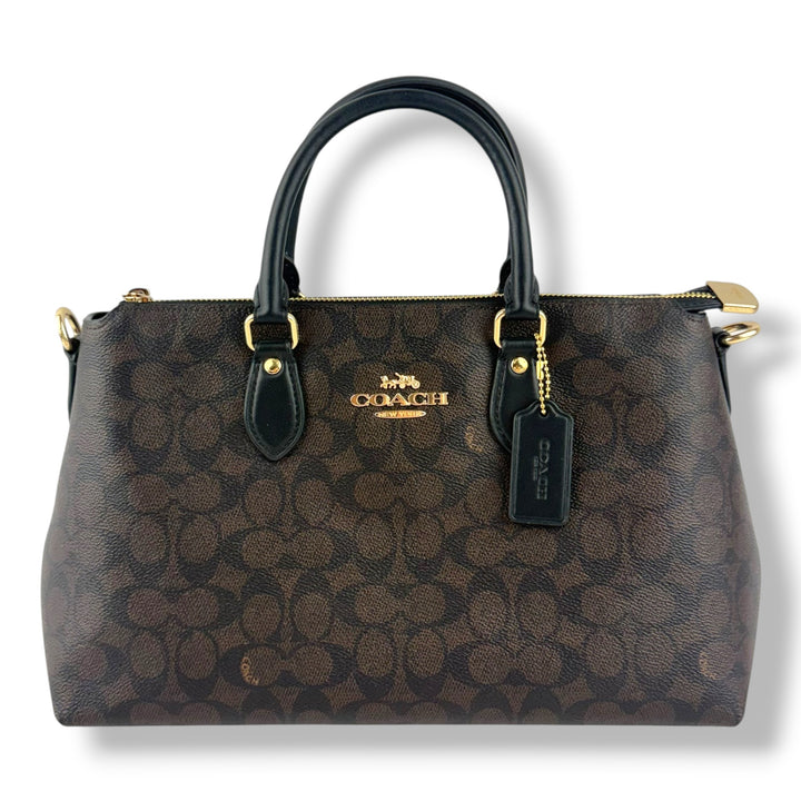 Coach Signature Georgia Satchel Handbag