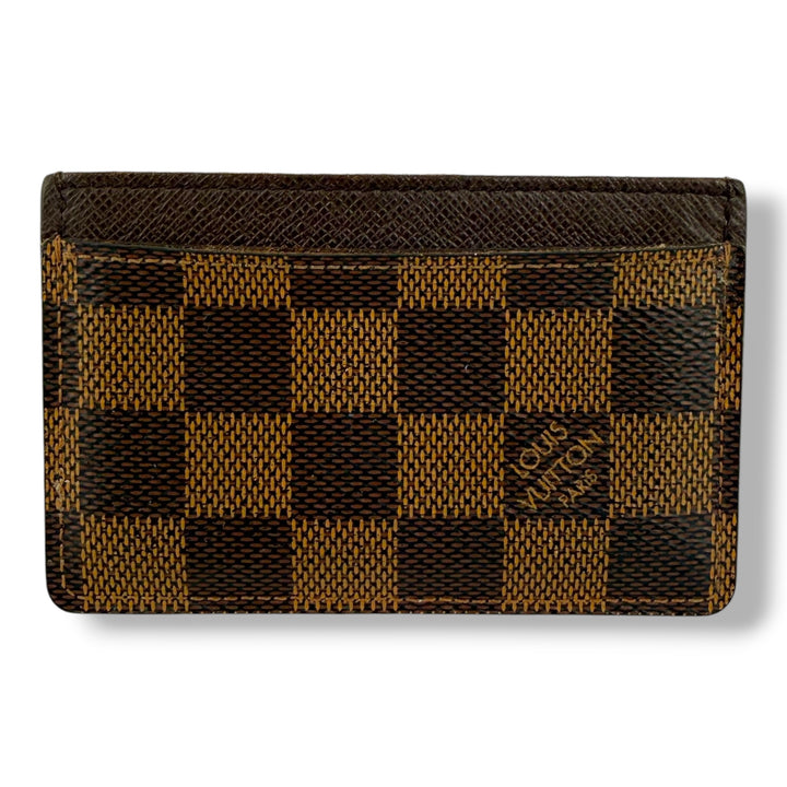 Louis Vuitton Brown Damier Cardholder