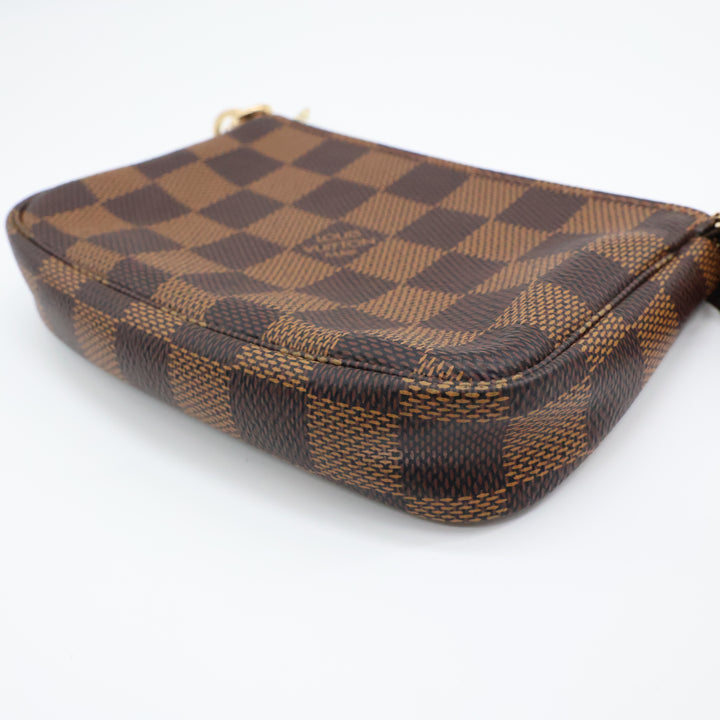 Louis Vuitton Mini Pochette Accessories Damier Ebene