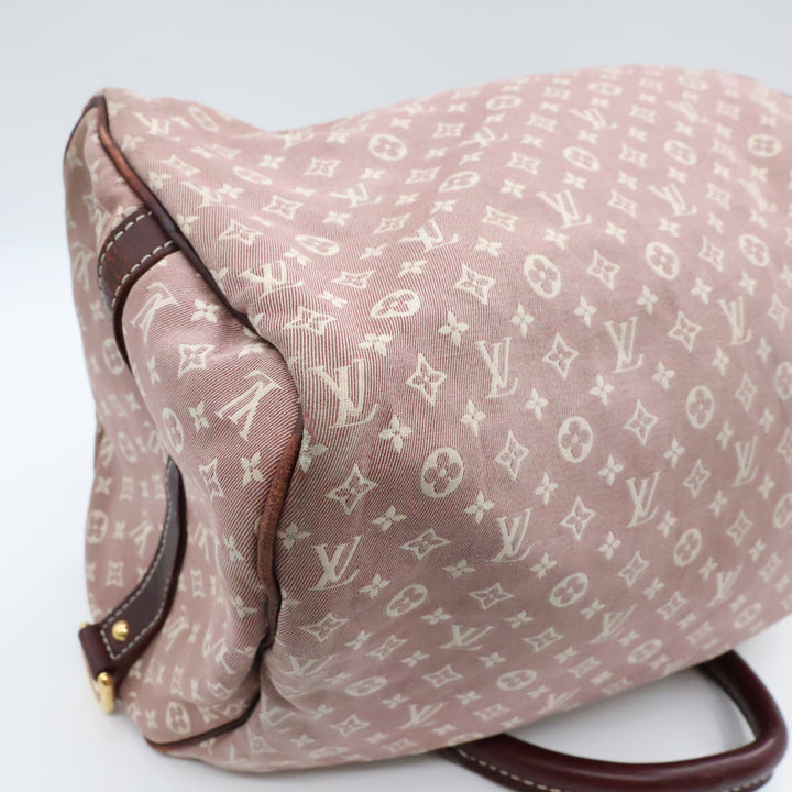 Louis Vuitton Lin Monogram Mini Idylle Romance Speedy 30 Handbag