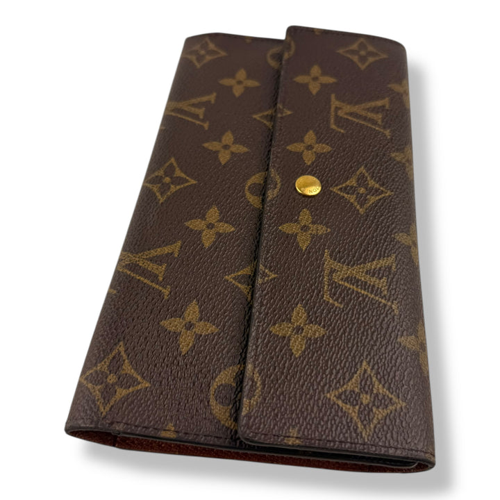 Louis Vuitton Trifold Brown Monogram Femme Wallet
