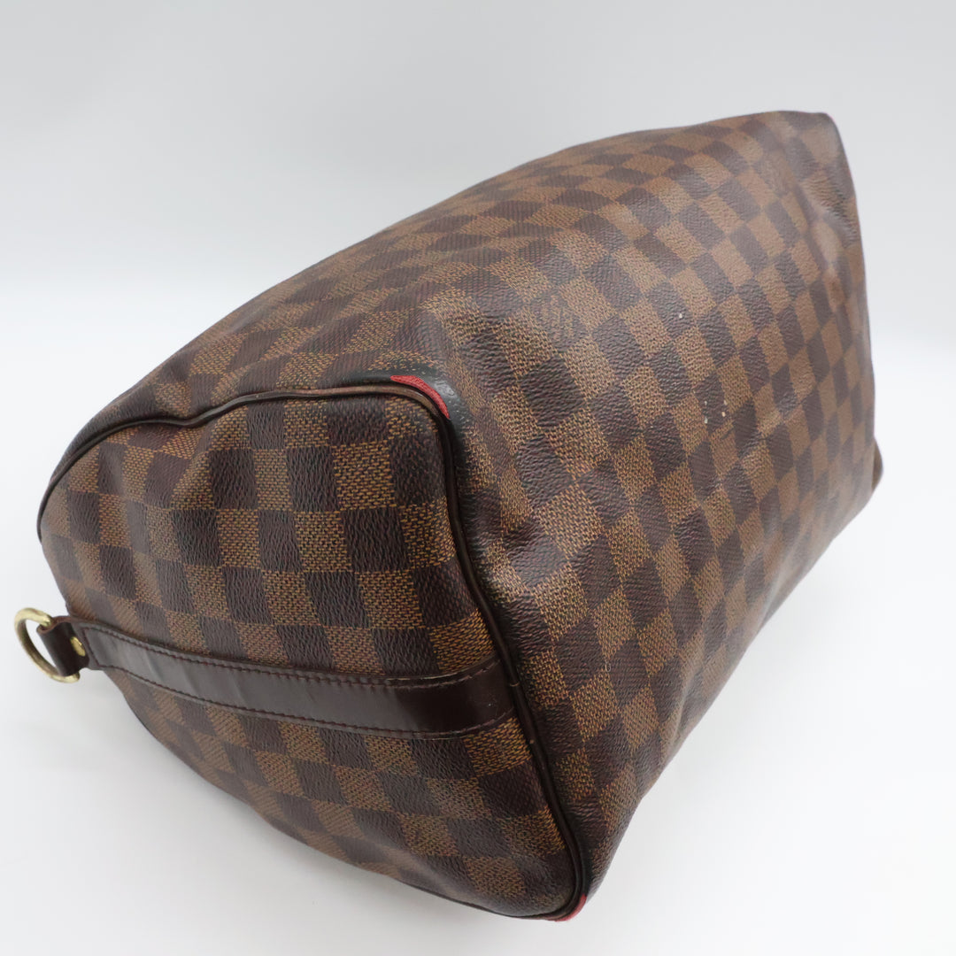 Louis Vuitton Speedy 30 Brown Damier Handbag