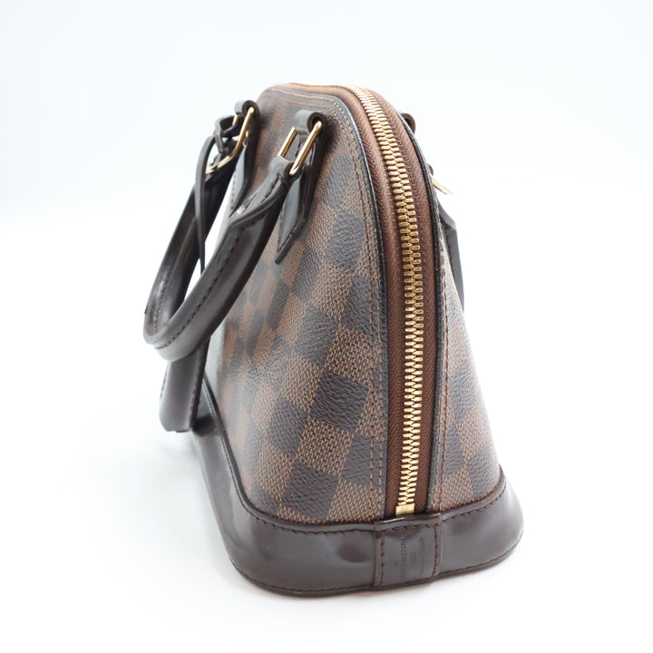 Louis Vuitton Brown Damier Ebene Alma BB Handbag