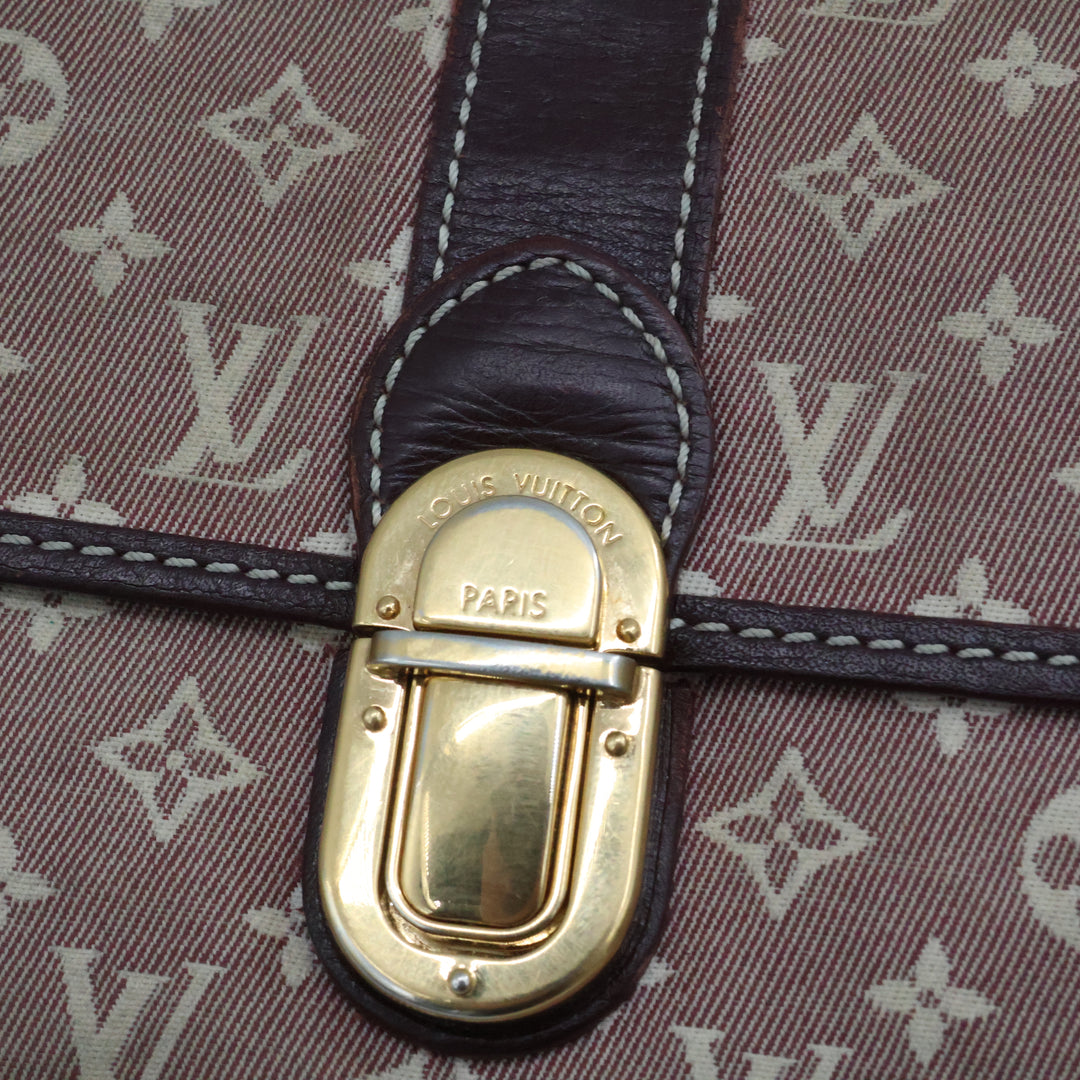 Louis Vuitton Sarah Pink Lin Femme Wallet