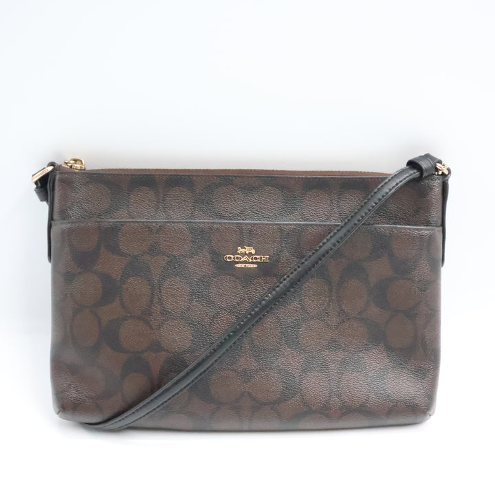 Coach Signature East/West Pop Crossbody Bag