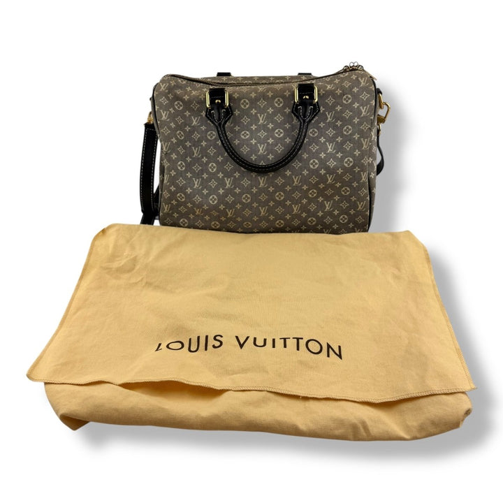 Louis Vuitton Sepia Monogram Mini Idylle Romance Speedy Bandouliere 30 Handbag