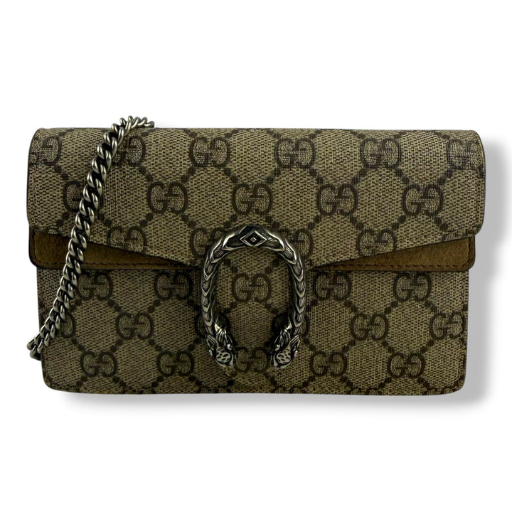 Gucci GG Dionysus Beige Super Mini Handbag