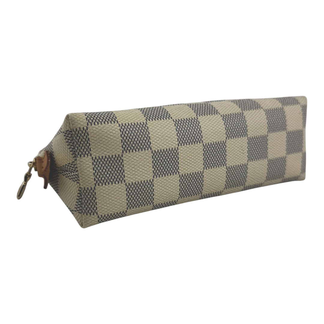 Louis Vuitton Damier Azur Travel Cosmetic PM Pouch