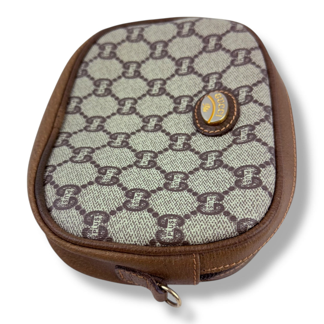 Gucci GG Plus Canvas Beige Shoulder Crossbody Bag