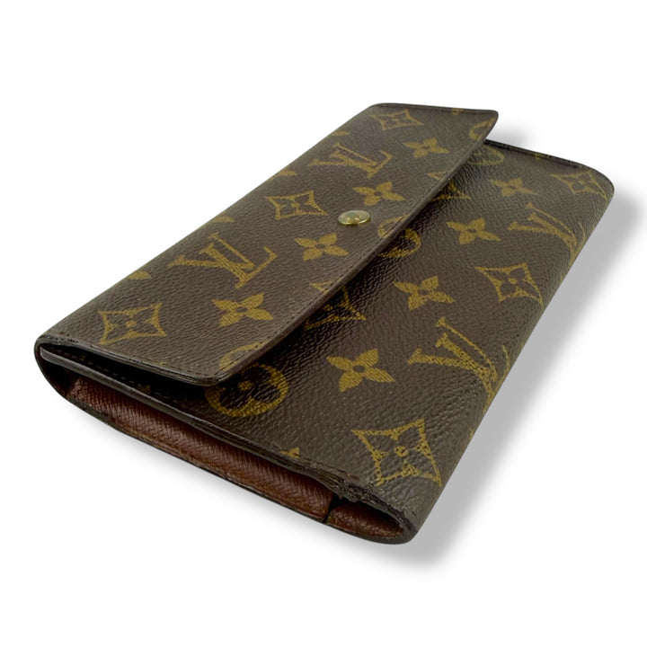Louis Vuitton Trifold Brown Monogram Femme Wallet