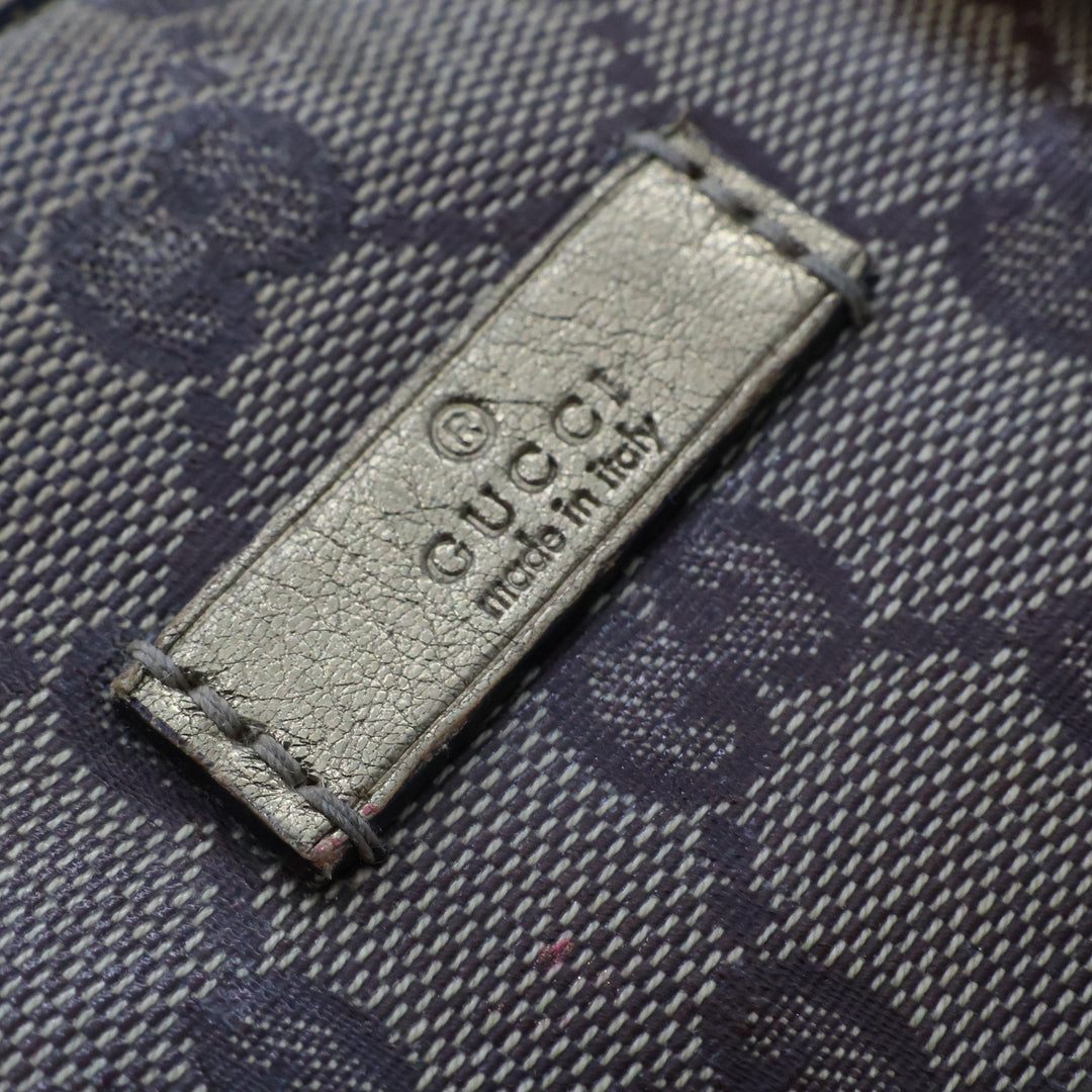 Gucci GG Gold/Beige Boston Canvas Bag