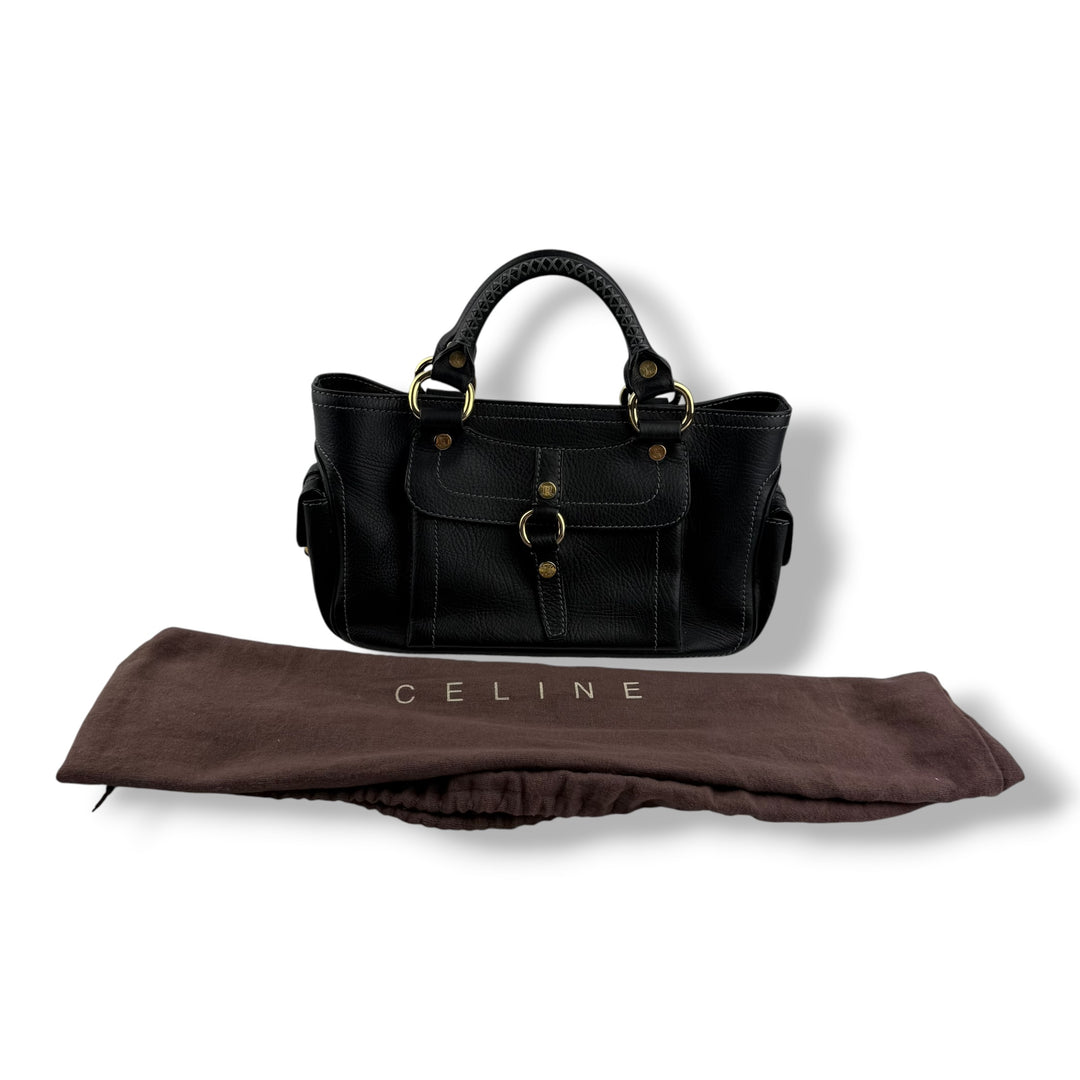 Celine Boogie Black Tote Bag