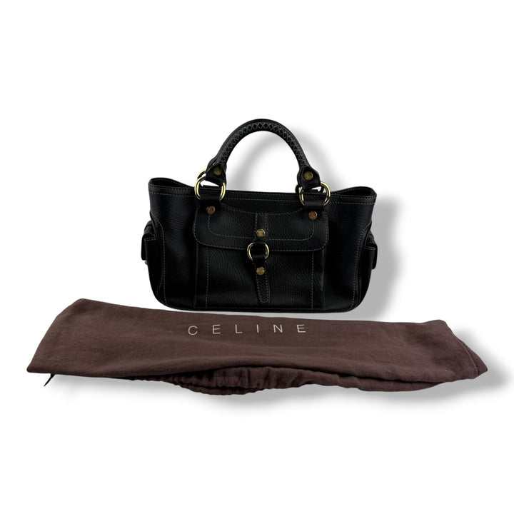 Celine Boogie Black Tote Bag