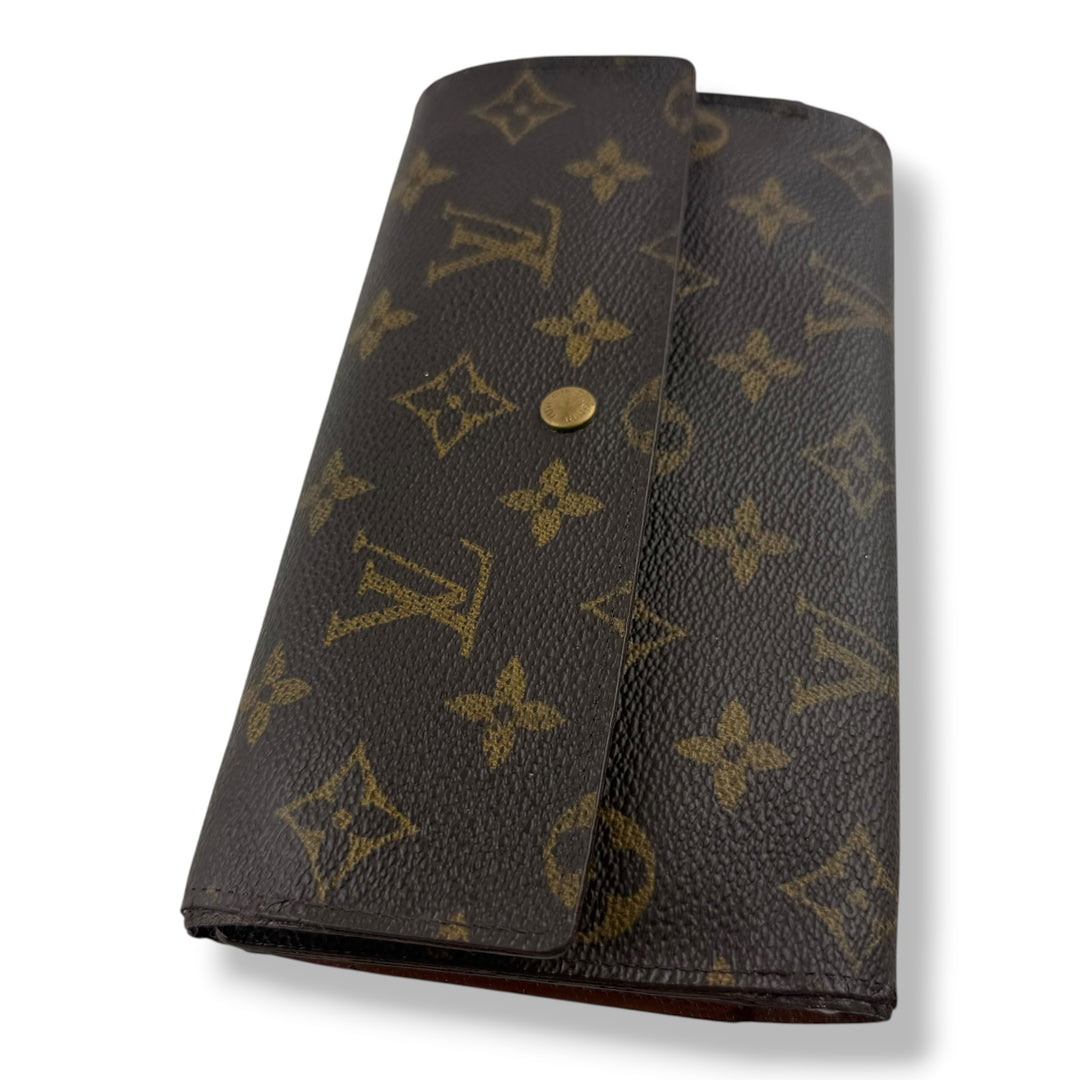 Louis Vuitton Trifold Brown Monogram Femme Wallet