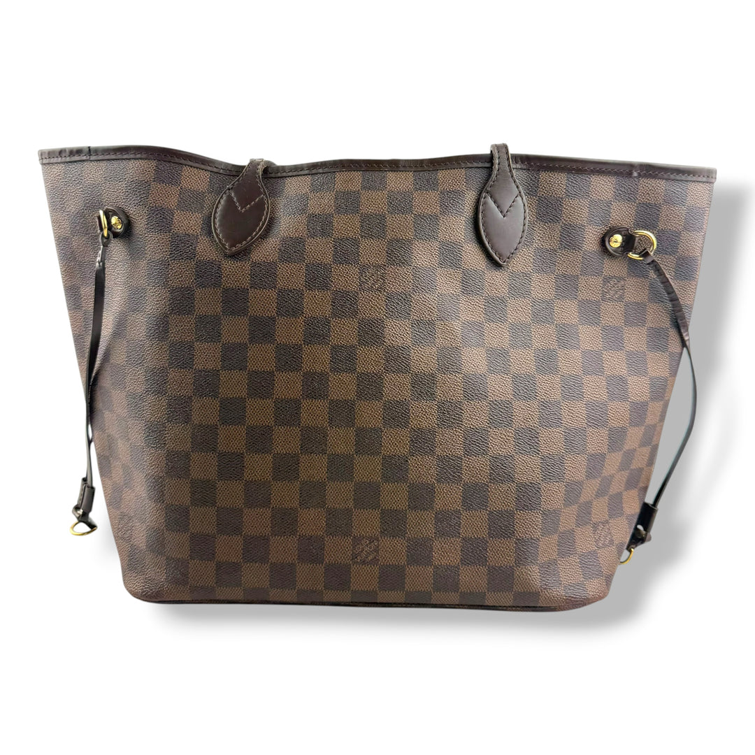 Louis Vuitton Brown Damier Neverfull MM Handbag