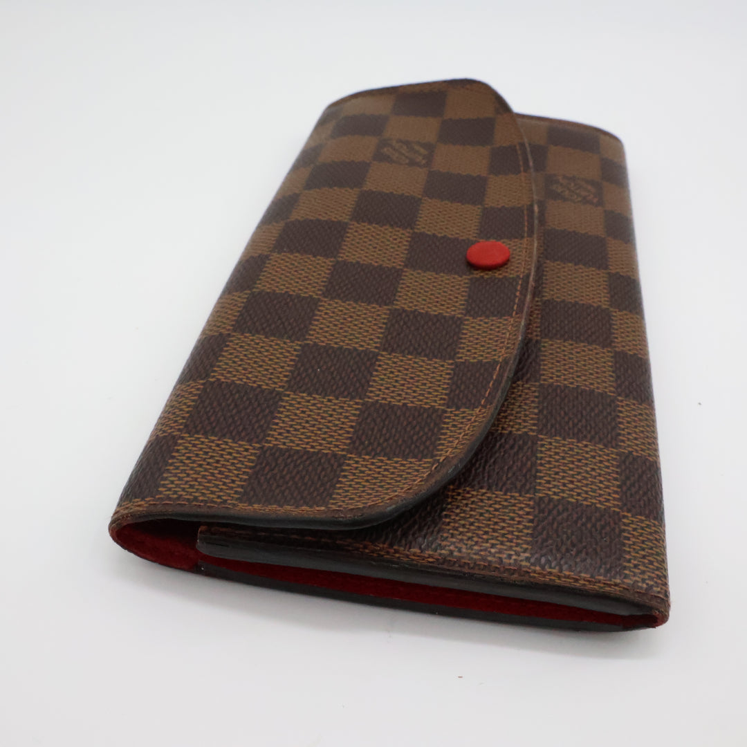 Louis Vuitton Emilie Brown Monogram Femme Wallet