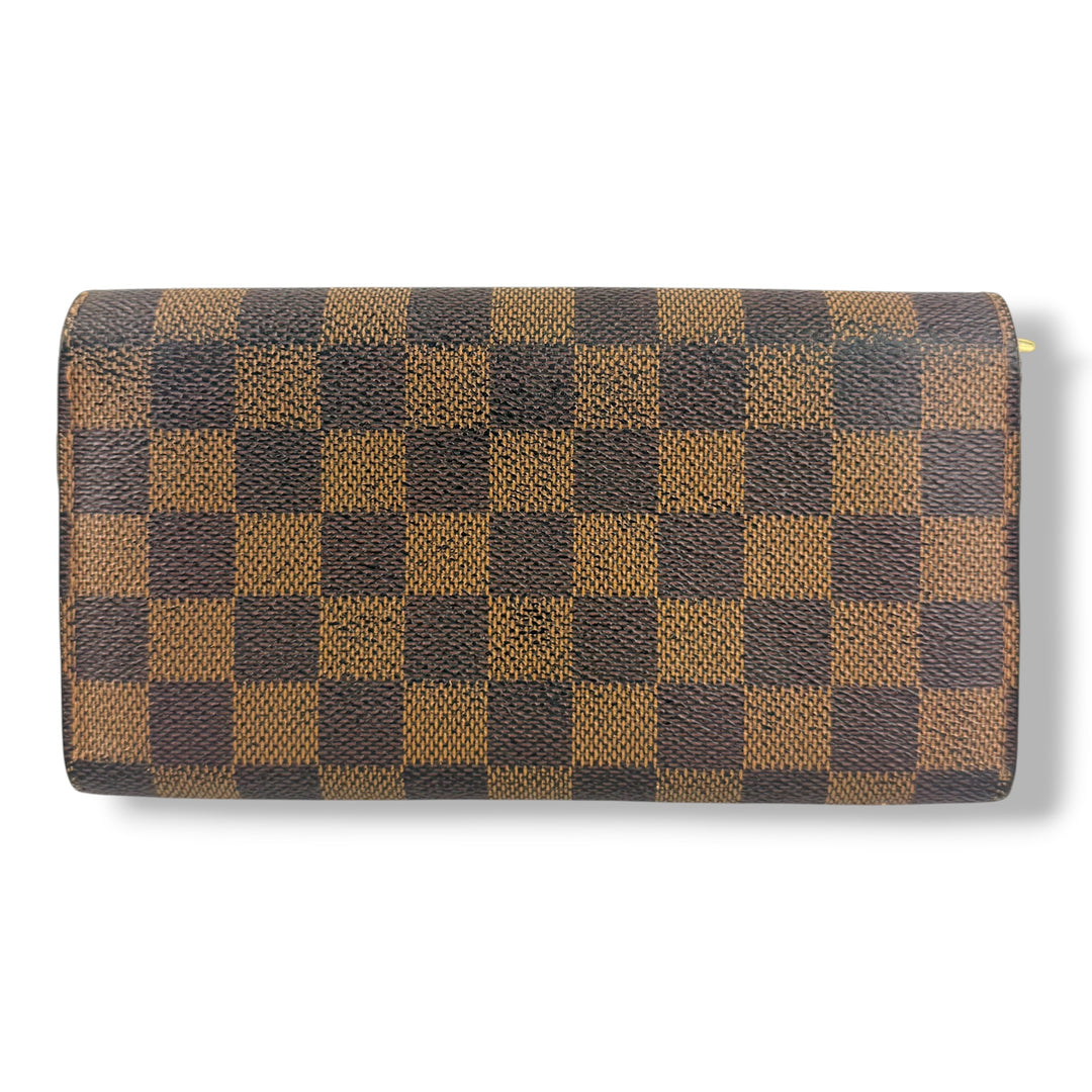Louis Vuitton Sarah Brown Damier Femme Wallet