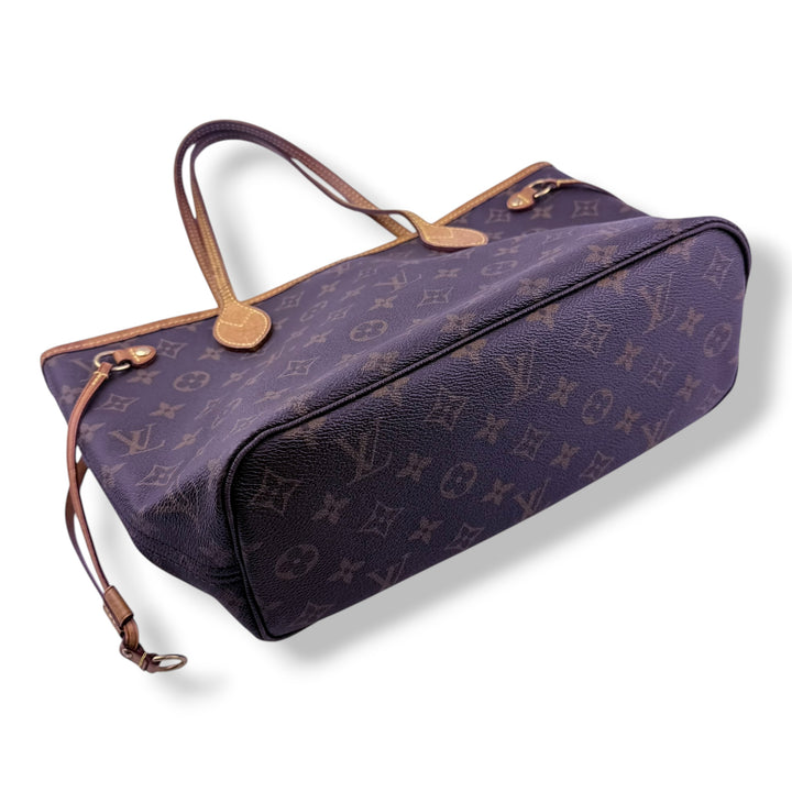 Louis Vuitton Brown Monogram Neverfull PM Handbag